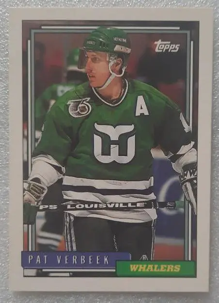 НХЛ Пэт Вербик Хартфорд Уэйлерз № 493
