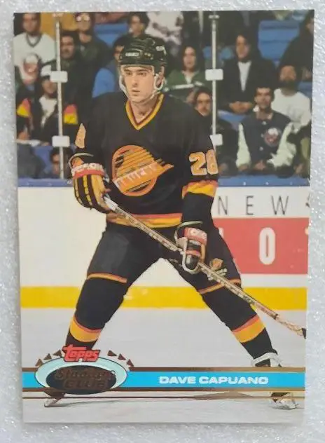 НХЛ Дейв Капуано Ванкувер Кэнакс № 53