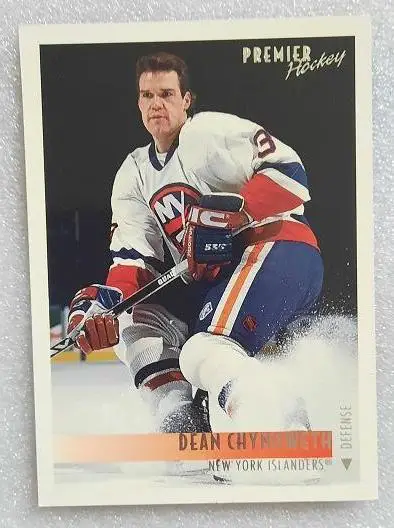 НХЛ Дин Чайновет Нью-Йорк Айлендерс № 45