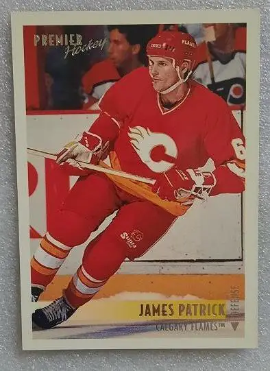 НХЛ Джеймс Патрик Калгари Флэймз № 30