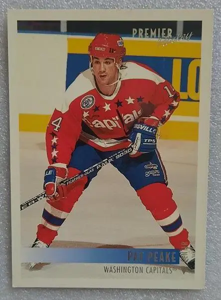 НХЛ Пэт Пике Вашингтон Кэпиталз № 12