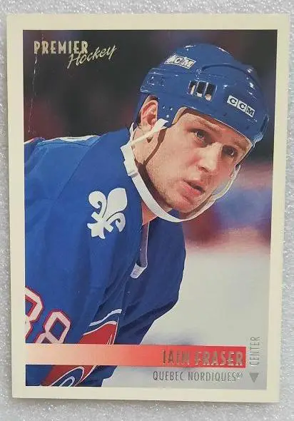 НХЛ Иэн Фрайзер Квебек Нордикс № 7
