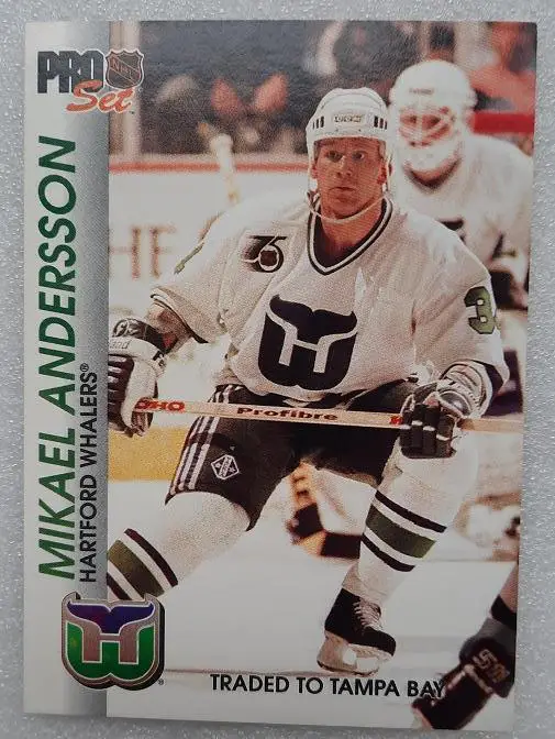 НХЛ Микаэль Андерссон Хартфорд Уэйлерс № 65