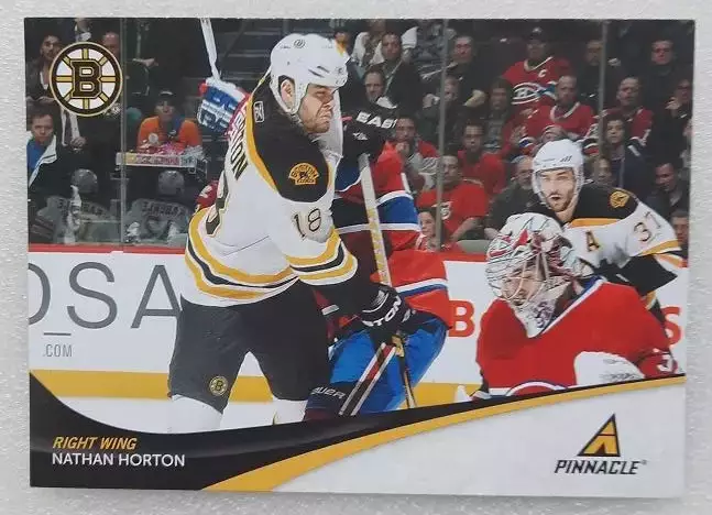 НХЛ Натан Хортон Бостон Брюинз № 18