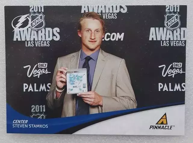 НХЛ Стивен Стэмкос Тампа Бэй Лайтнинг № 91 а