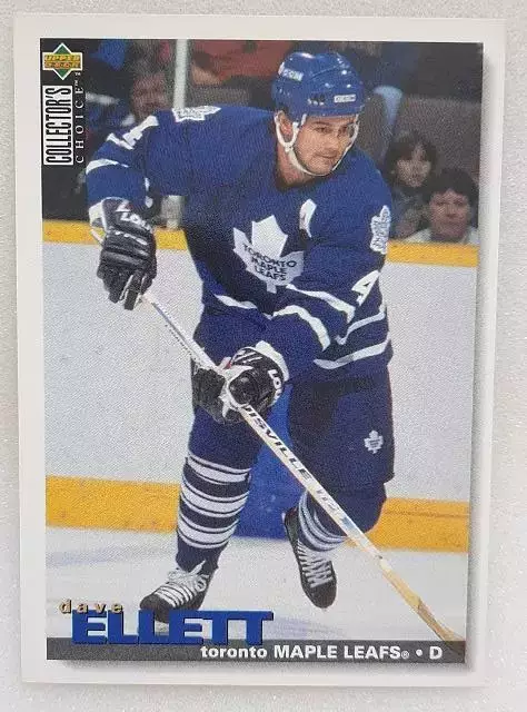 НХЛ Дэвид Эллетт Торонто Мэйпл Лифс № 162