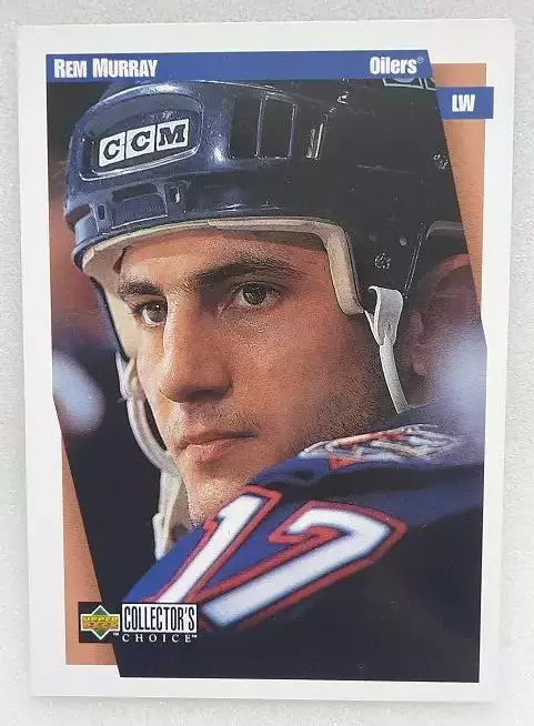 НХЛ Рем Мюррей Эдмонтон Ойлерз № 91