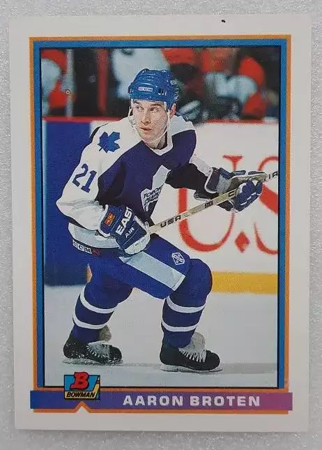 НХЛ Аарон Бротен Торонто Мэйпл Лифс № 162