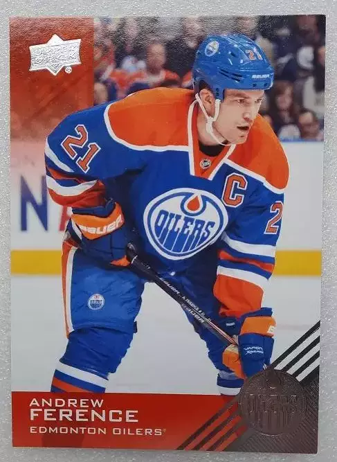 НХЛ Эндрю Ференс Эдмонтон Ойлерз № 90