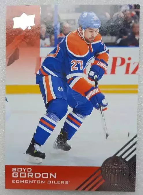 НХЛ Бойд Гордон Эдмонтон Ойлерз № 88