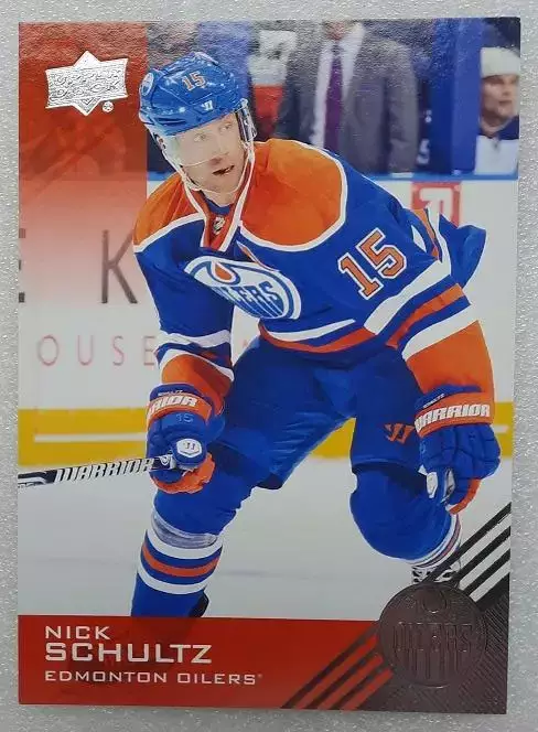 НХЛ Ник Шульц Эдмонтон Ойлерз № 85