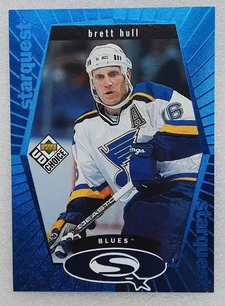 НХЛ Бретт Халл Сент-Луис Блюз № SQ 22 блю