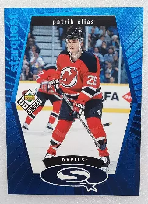 НХЛ Патрик Элиас Нью-Джерси Дэвилз № SQ 12 блю