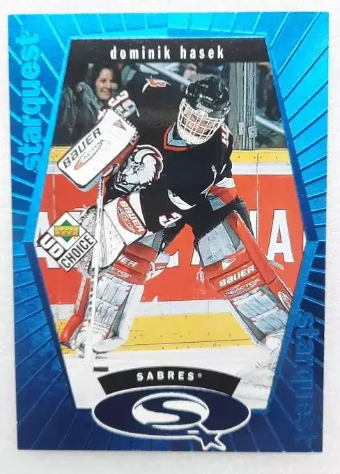 НХЛ Доминик Гашек Баффало Сейбрз Спартак Москва № SQ 4 блю