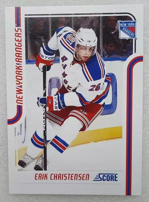 НХЛ Эрик Кристенсен Нью-Йорк Рейнджерс № 314