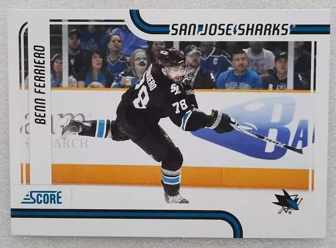 НХЛ Бенн Феррьеро Сан-Хосе Шаркс № 388