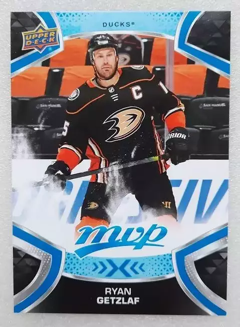 НХЛ Райан Гецлаф Анахайм Дакс № 15 блю