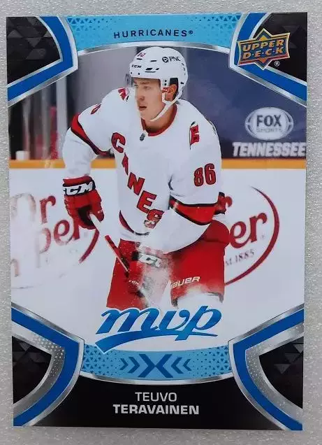 НХЛ Теуво Терявяйнен Каролина Харрикейнз № 86 блю