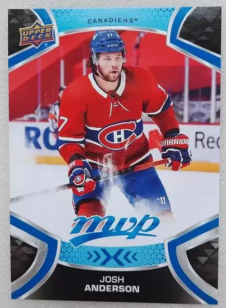 НХЛ Джош Андерсон Монреаль Канадиенс № 140 блю