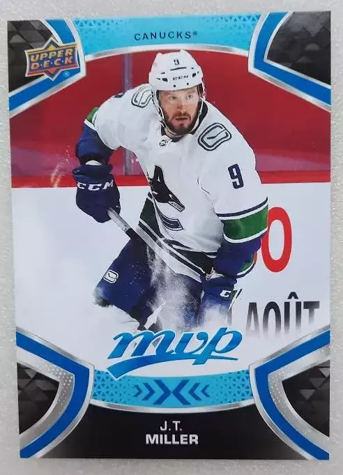 НХЛ Джей Ти Миллер Ванкувер Кэнакс № 169 блю