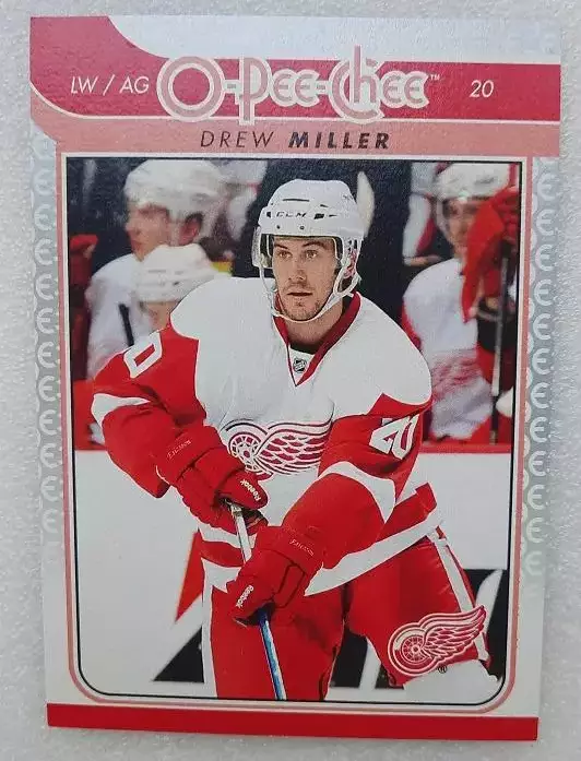 НХЛ Дрю Миллер Детройт Ред Уингз № 637