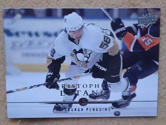 НХЛ Крис Летанг Питтсбург Пингвинз № 44