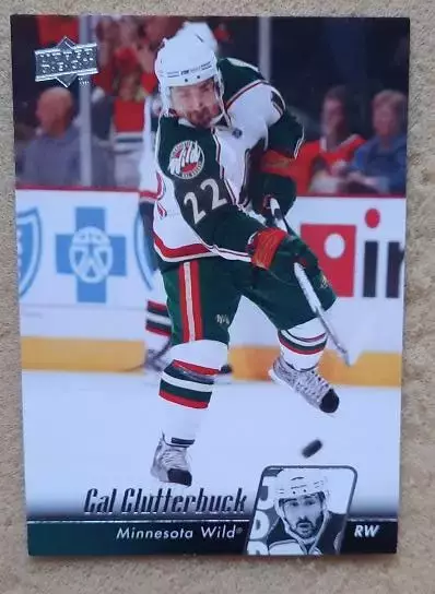 НХЛ Кэл Клаттербак Миннесота Уайлд № 106