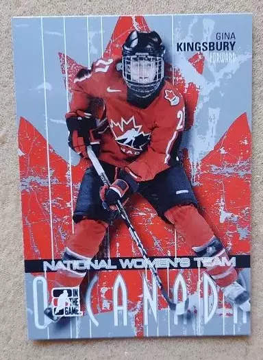 НХЛ Джина Кингсбёри Канада № 31