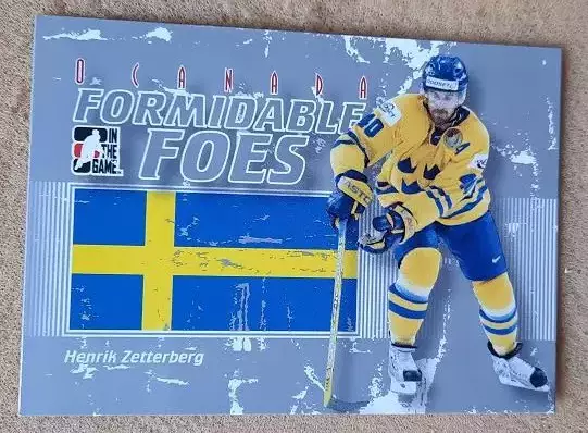 НХЛ Хенрик Зеттерберг Швеция № 92