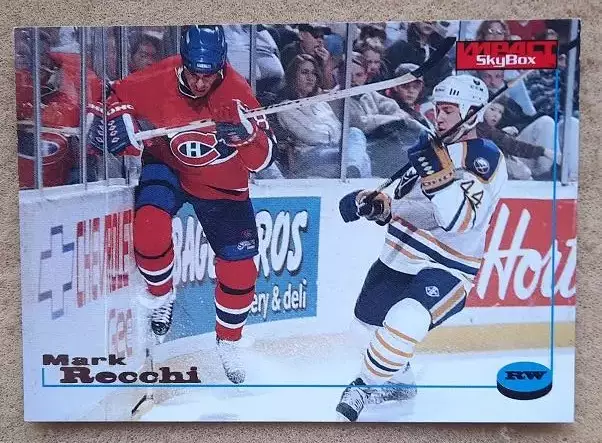 НХЛ Марк Рекки Монреаль Канадиенс № 63