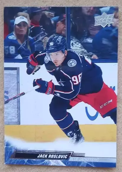 НХЛ Джек Рословик Коламбус Блю Джекетс № 54