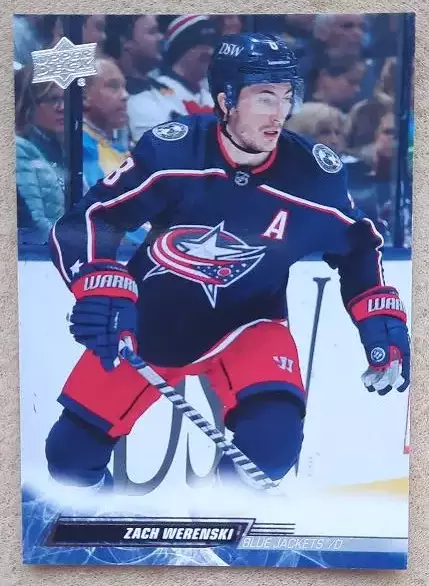 НХЛ Зак Веренски Коламбус Блю Джекетс № 57