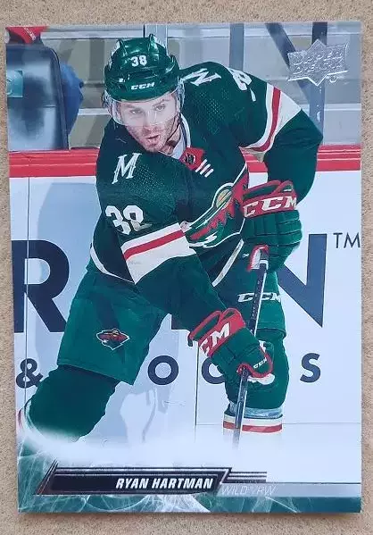 НХЛ Райан Хартман Миннесота Уайлд № 90