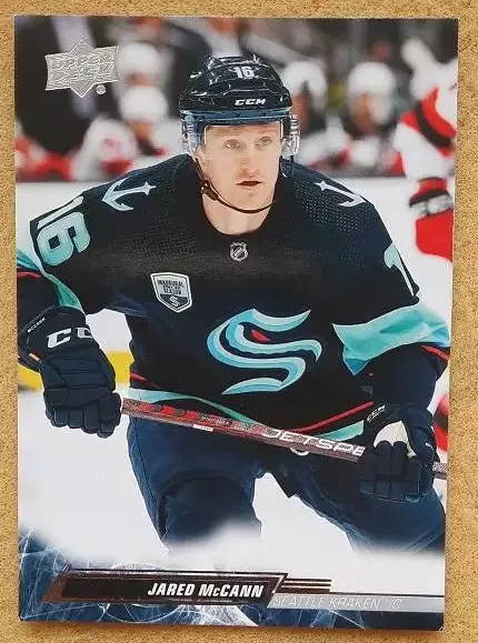 НХЛ Джаред Макканн Сиэтл Кракен № 150