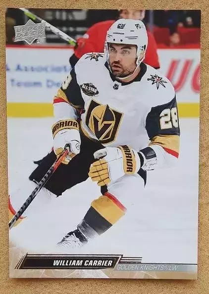 НХЛ Уильям Каррье Вегас Голден Найтс № 181