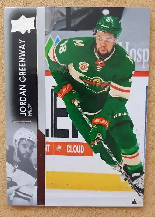 НХЛ Джордан Гринвэй Миннесота Уайлд № 89