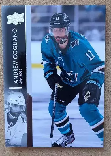 НХЛ Эндрю Коглиано Сан-Хосе Шаркс №623