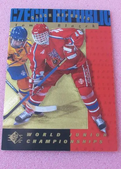 НХЛ Томаш Блажек Чехия № 156