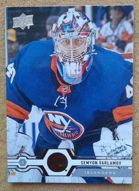 НХЛ Семен Варламов Нью-Йорк Айлендерс Локомотив Ярославль № 344