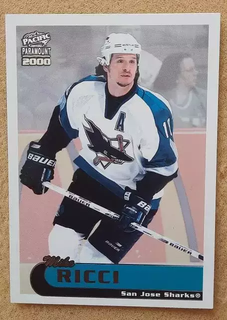 НХЛ Майк Риччи Сан-Хосе Шаркс № 208