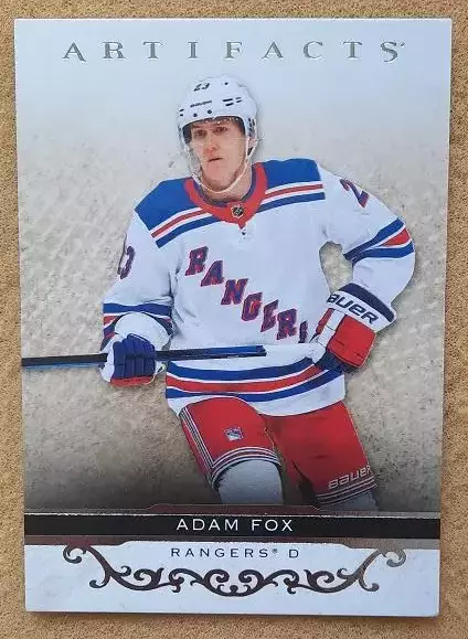 НХЛ Адам Фокс Нью-Йорк Рейнджерс № 25