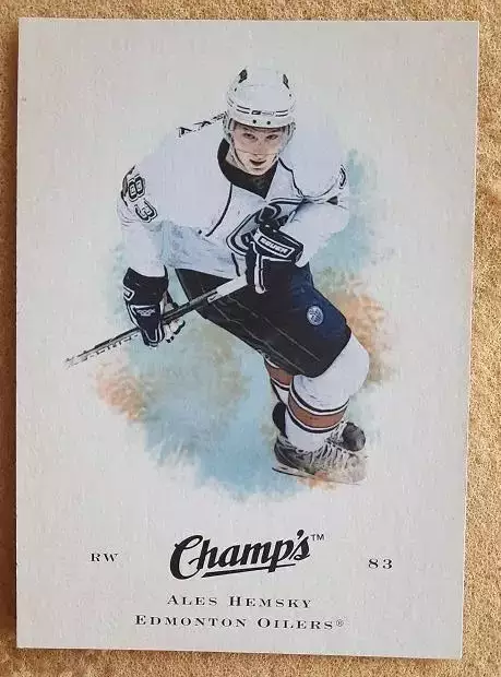 НХЛ Алеш Гемски Эдмонтон Ойлерз № 1 а