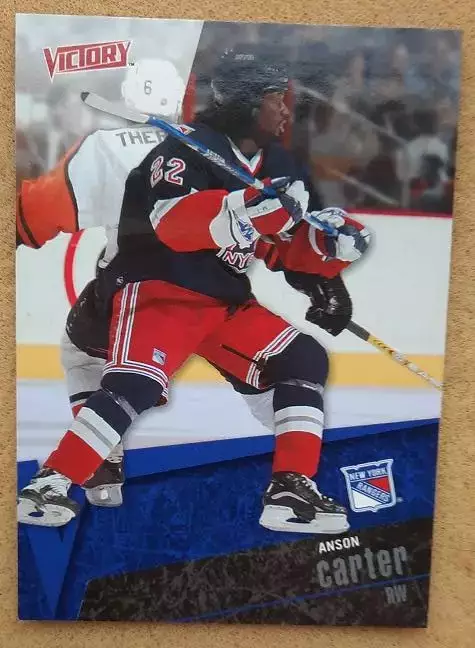 НХЛ Энсон Картер Нью-Йорк Рейнджерс № 122