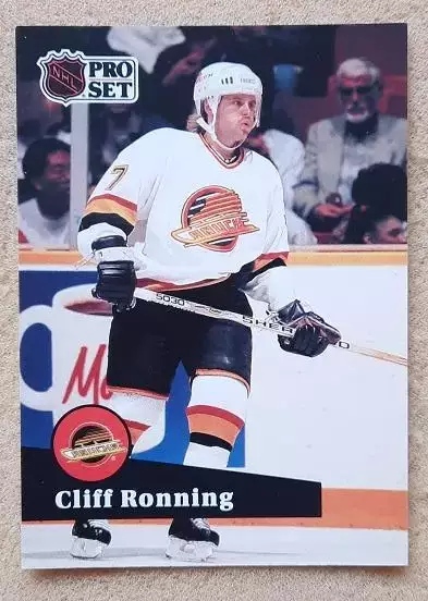 НХЛ Клиф Реннинг Ванкувер Кэнакс № 241