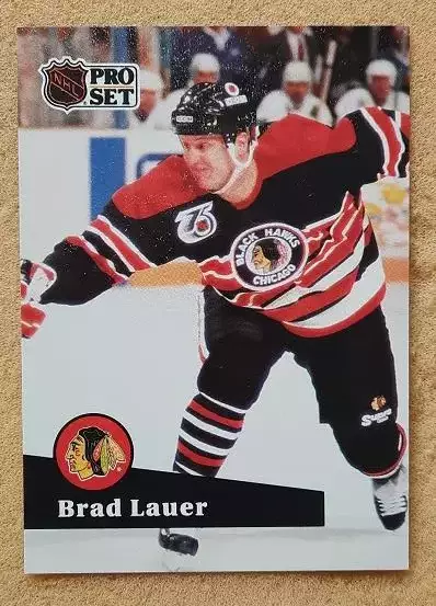 НХЛ Брэд Лауэр Чикаго Блэкхокс № 375