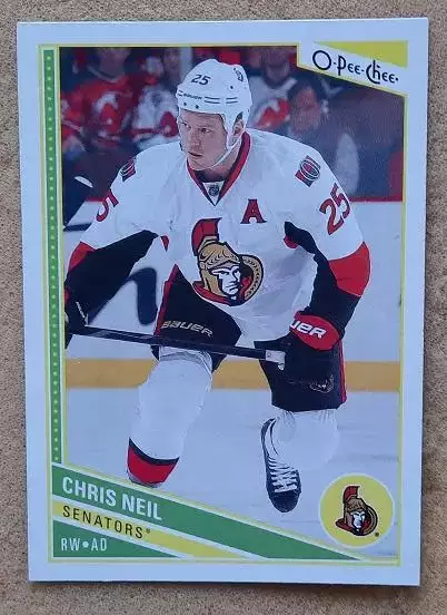 НХЛ Крис Нил Оттава Сенаторз № 122