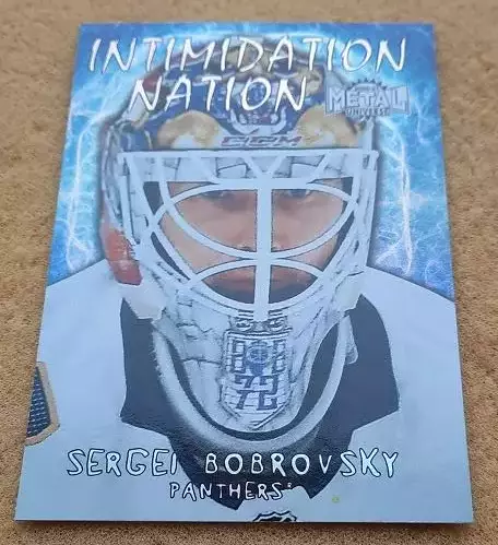 НХЛ Сергей Бобровский Флорида Пантерз Новокузнецк СКА Санкт-Петербург № IN - 10