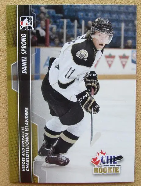 НХЛ Даниэль Спронг Шарлоттаун Айлендерс ЦСКА Москва № 92