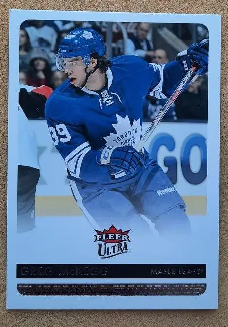 НХЛ Грег Маккегг Торонто Мэйпл Лифс Шанхай Дрэгонс № 178