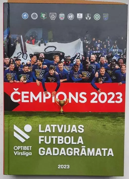 Ежегодник Федерации Футбола Латвия 2023